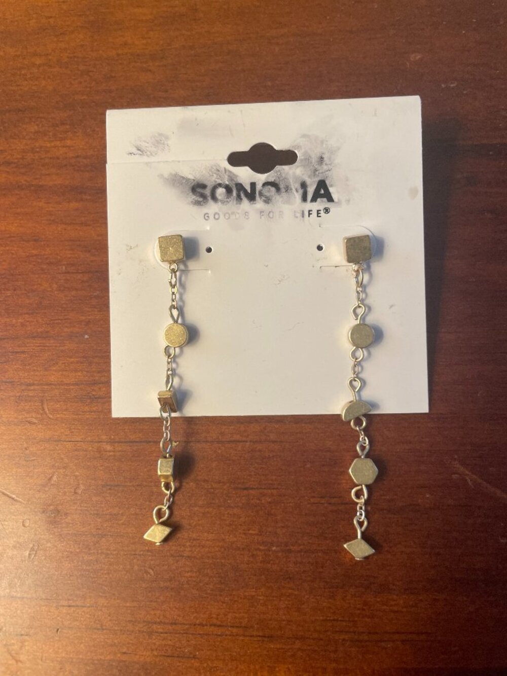 Bundle 3/12. Sonoma Gold Tone Dangle Earrings